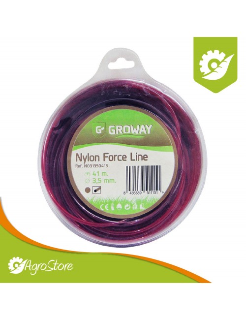 N031350413 NYLON PARA GUADAÑA GROWAY FORCE LINE 3,5 MM