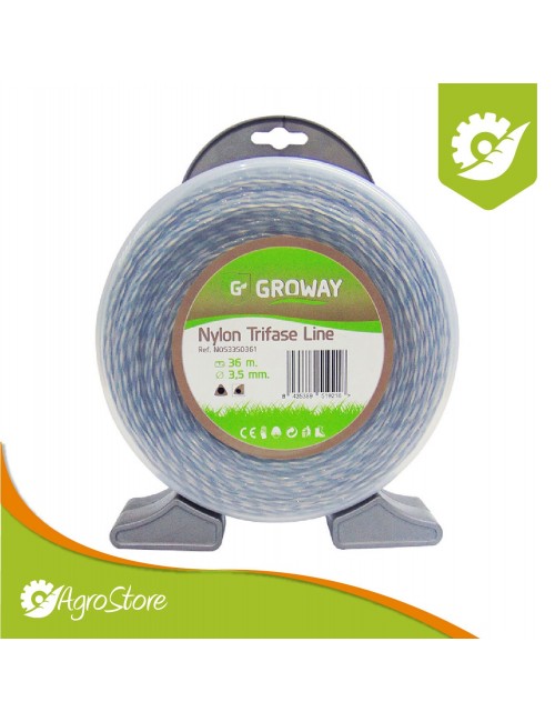 N053350361 NYLON PARA GUADAÑA GROWAY TRIFASE LINE D3,5MM