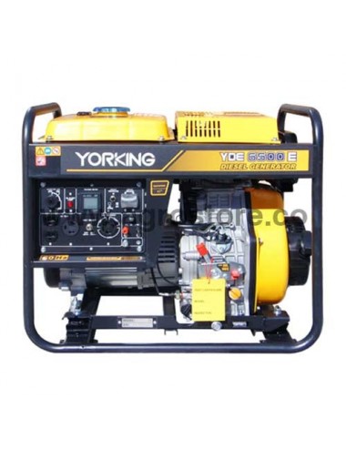 PLANTA ELÉCTRICA A DIESEL DE 5.0 kW BIFÁSICA MARCA YORKING PLANTA ELÉCTRICA A DIESEL DE 5.0 kW BIFÁSICA MARCA YORKING