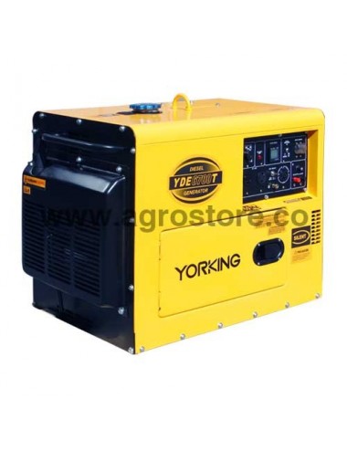 PLANTA ELÉCTRICA 5.0 kW DIESEL MARCA YORKING PLANTA ELÉCTRICA 5.0 kW DIESEL MARCA YORKING