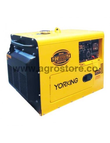 Planta eléctrica diesel bifásica 5 kva marca Yorking - Agrostore Planta eléctrica diesel bifásica 5 kva marca Yorking - Agrostore