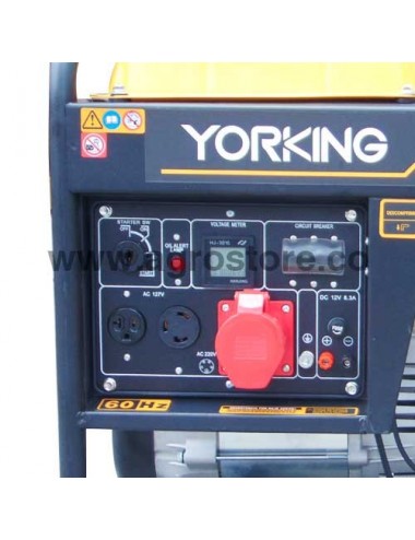 Planta eléctrica diesel 8,2 kva marca Yorking - Agrostore