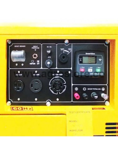 PLANTA ELÉCTRICA A DIESEL DE 6.5 kVA BIFÁSICA MARCA YORKING PLANTA ELÉCTRICA A DIESEL DE 6.5 kVA BIFÁSICA MARCA YORKING