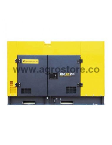 Planta eléctrica diesel 19 kva marca Advance - Agrostore