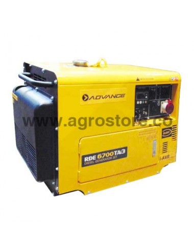 Planta eléctrica diesel 6,3 kva marca Advance - Agrostore Planta eléctrica diesel 6,3 kva marca Advance - Agrostore