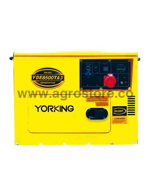 YDE8500TA3 PLANTA ELÉCTRICA YORKING 6,5 KW DIESEL