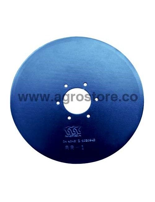 531588 DISCO PARA SEMBRADORA PLANO 15" x 4,0MM LISO HC 75MM + 6H 9MM