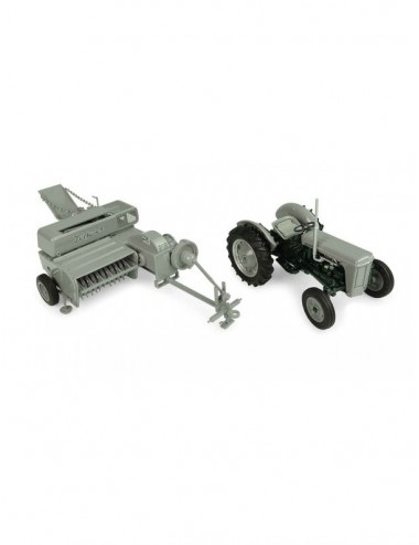 SET TRACTOR MASSEY FERGUSON TO35 CON EMPACADORA ESC 1:32 SET TRACTOR MASSEY FERGUSON TO35 CON EMPACADORA ESC 1:32