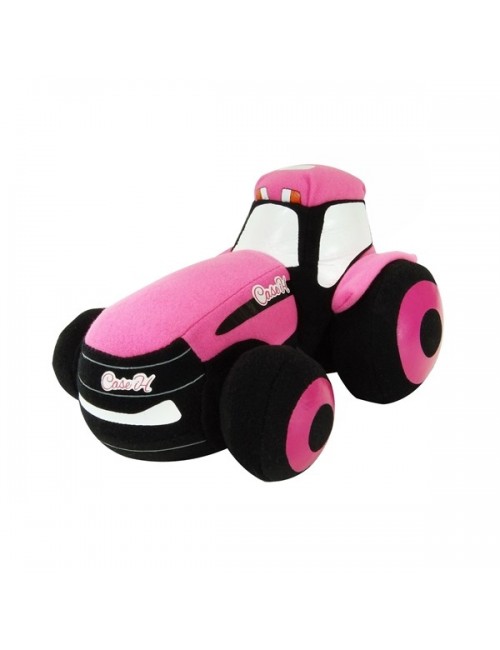 PELUCHE TRACTOR CASE ROSADO PEQUEÑO