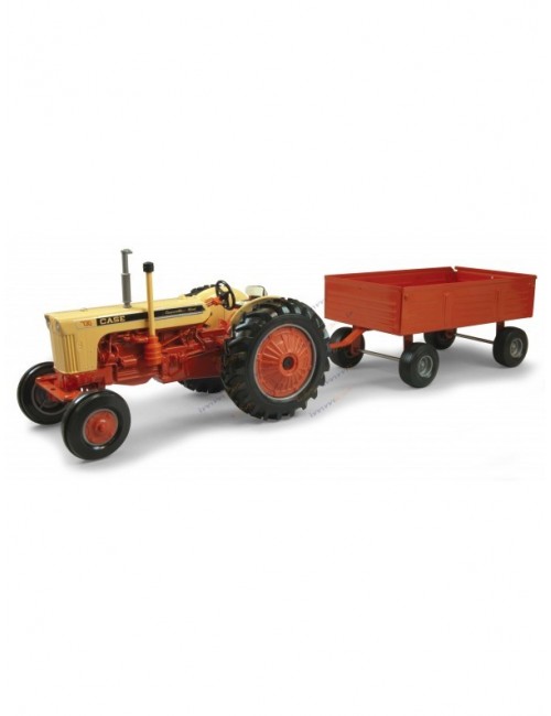 TRACTOR CASE 730 CON VAGON ESC 1:16