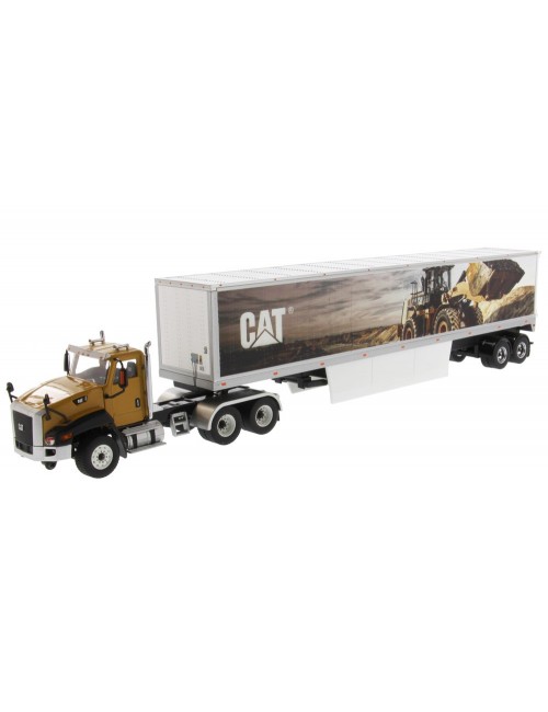 TRACTOMULA CAT CT660 CON MURAL CAT ESC 1:50