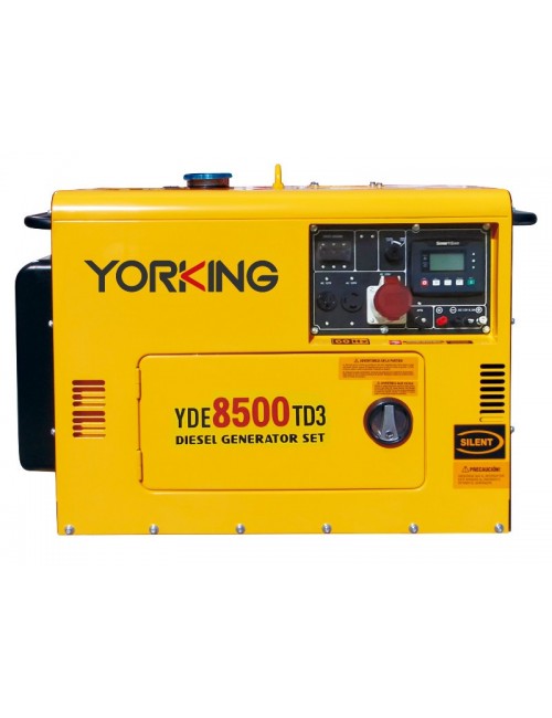 YDE8500TD3 PLANTA ELÉCTRICA YORKING 6,5 KW DIÉSEL