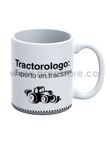 Mug Tractorologo Experto en Tractores