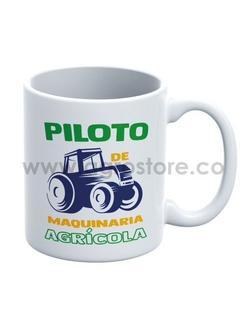 POCILLO - MUG PILOTO DE MAQUINARIA AGRÍCOLA