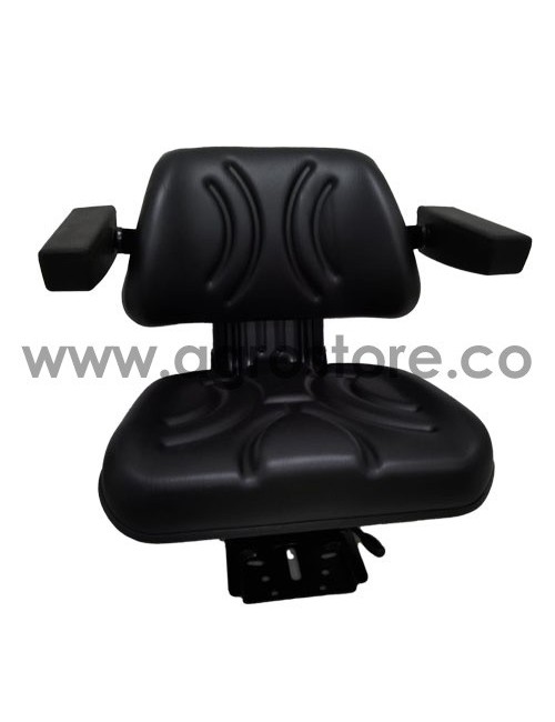 13A3050 ASIENTO CON DESCANZABRAZOS NEGRO
