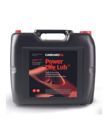 CAR210121 CARRAROOIL POWER LIFE LUB UNIVERSAL 80W x 20Lts CAR210121 CARRAROOIL POWER LIFE LUB UNIVERSAL 80W x 20Lts