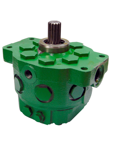 BOMBA HIDRÁULICA CON EJE ESTRIADO PARA JOHN DEERE - OZ11659