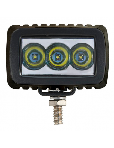 FARO DE TRABAJO UNIVERSAL 3 LED - RECTANGULAR