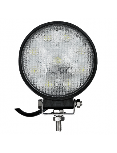 FARO DE TRABAJO UNIVERSAL 9 LED, 2150lm - REDONDO FARO DE TRABAJO UNIVERSAL 9 LED, 2150lm - REDONDO