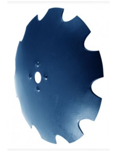 DISCO PARA RASTRA DENTADO 32" x 9,0 mm , HUECO REDONDO 2 1/8 + 4 EMBUTICIONES