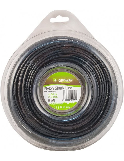 50903050 NYLON PARA GUADAÑA GROWAY SHARK LINE D3MM