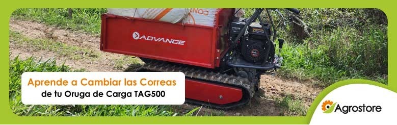 ¡Aprende a cambiar las correas tu de oruga de carga Advance en Agrostore! ¡Aprende a cambiar las correas tu de oruga de carga Advance en Agrostore!